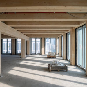 Līmētas brusas celtniecībai