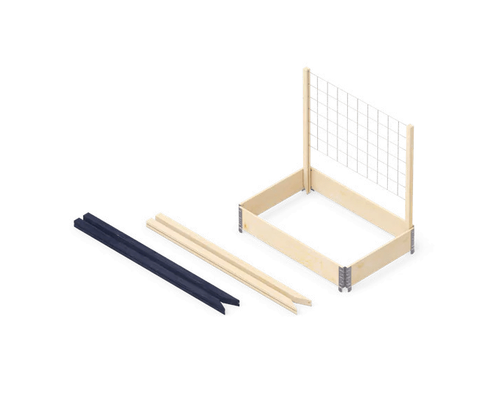 Metāla režģis augstajām