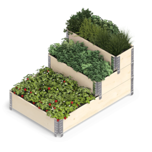 Paaugstināto dobju komplekts Apakša