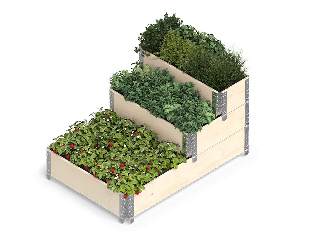 Paaugstināto dobju komplekts Apakša