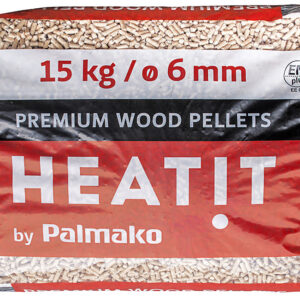 Premium klases skujkoku granulas. Palmako (Igaunija)